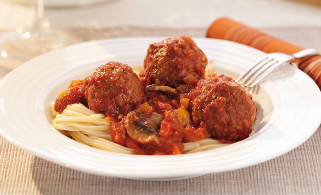 Sauce Jardiniere Aux Boulettes De Veau Du Quebec